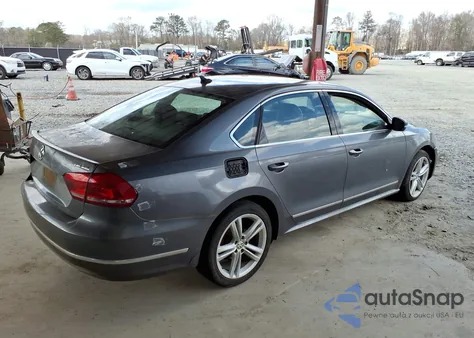 2014 Volkswagen Passat 2.0L Tdi Sel Premium из США, поврежденный, VIN 1VWCN7A30EC005010